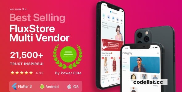 Fluxstore Multi Vendor v3.16.0 - Flutter E-commerce Full App