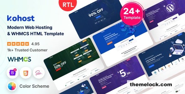 Kohost v9.5.4 - Modern Web Hosting & WHMCS Template