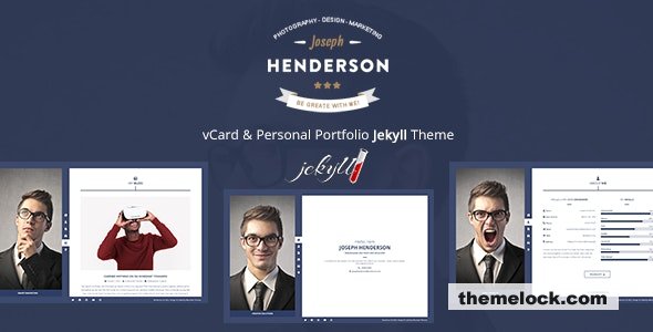 Henderson - vCard & Personal Portfolio Jekyll Theme