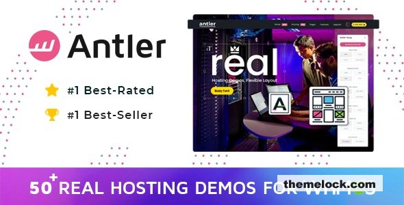 Antler v3.6 - Hosting Provider & WHMCS Template