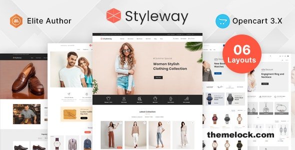 Styleway v1.0.5 - Online Fashion OpenCart 3.x Responsive Theme