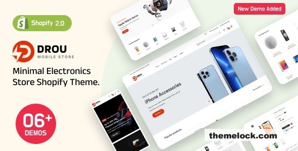 Drou v1.0.6 - Electronics Store Shopify 2.0 Theme