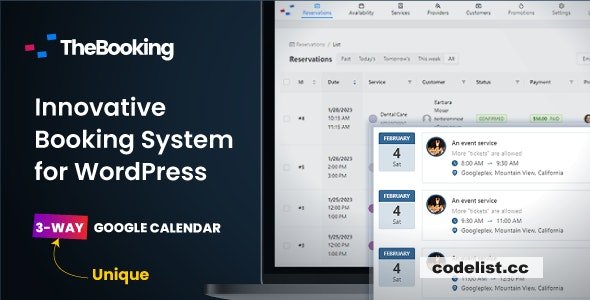 Team Booking v3.0.5 - WordPress booking system