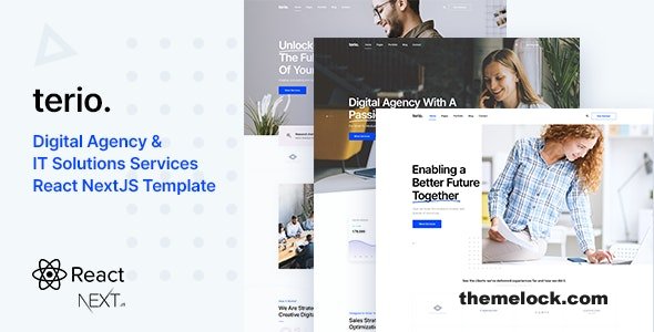 Download Terio – Digital Agency React Template | Free Nulled Scripts