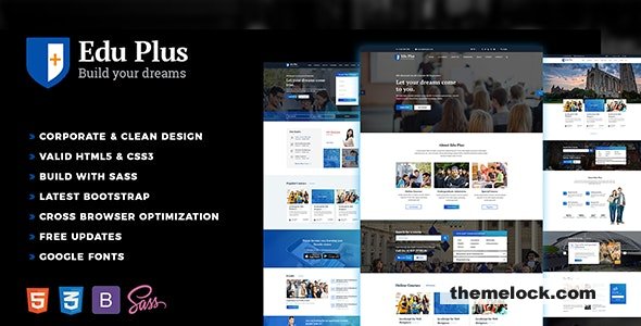 Edu Plus - Education Template