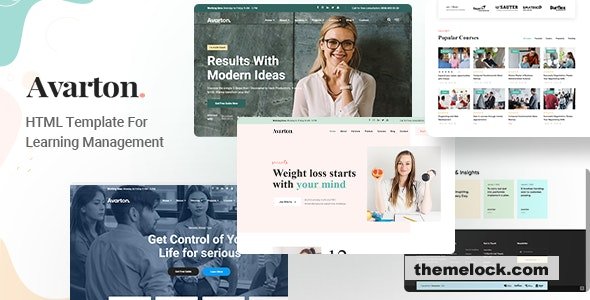 Avarton - Coach Online Courses Template