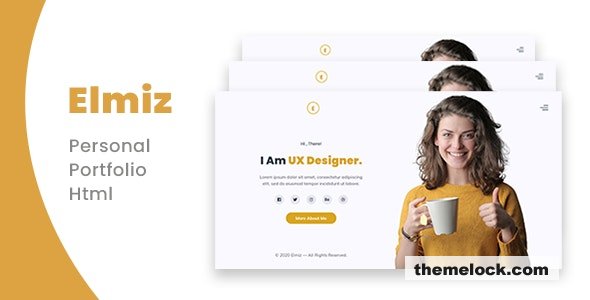 Elmiz - Personal Portfolio Template