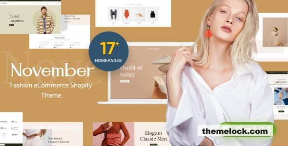 Download November v2.0 – Multipurpose Sections Shopify Theme | Free Nulled Scripts