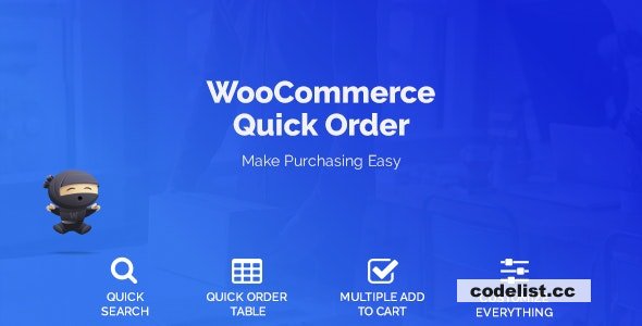 WooCommerce Quick Order v1.4.6