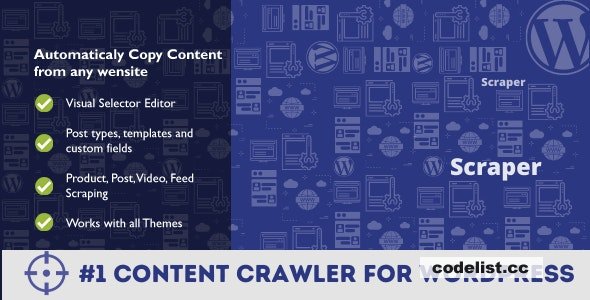 Scraper v2.0.5 - Automatic Content Crawler Plugin for WordPress