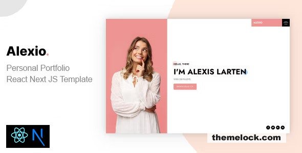 Download Alexio – React NextJS Personal Portfolio | Free Nulled Scripts