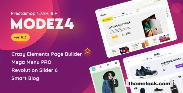 MODEZ v4.3 - Responsive Prestashop Theme
