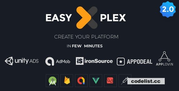 EasyPlex v2.2 - Movies - Live Streaming - TV Series, Anime - nulled