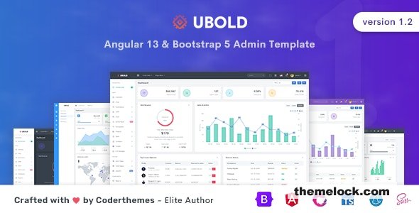 UBold v1.2.0 - Angular 13 Admin & Dashboard Template