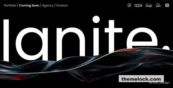 Ignite - Coming Soon and Landing Page Template