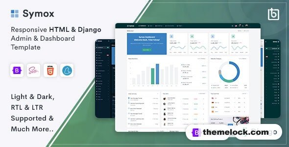 Download Symox – Django Admin & Dashboard Template | Free Nulled Scripts