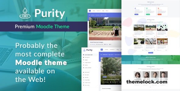 Download Purity – Premium Moodle Theme | Free Nulled Scripts