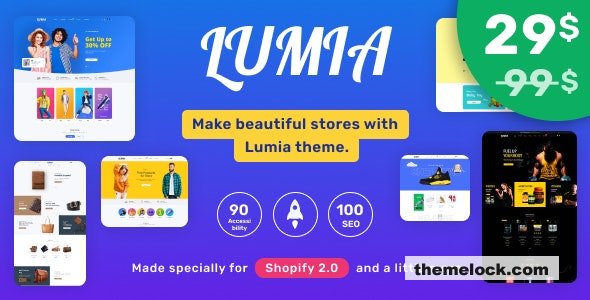 Lumia v1.2.9 - Multipurpose Shopify Theme OS 2.0 - Multilanguage - RTL Support