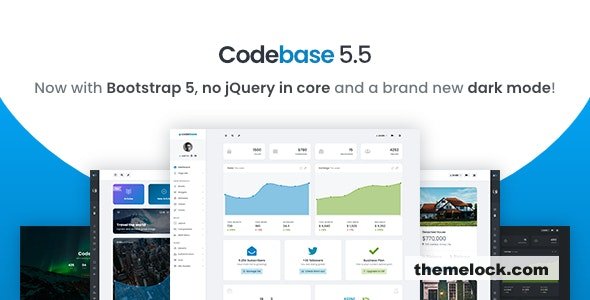 Codebase v5.5 - Bootstrap 5 Admin Dashboard Template & Laravel 10 Starter Kit