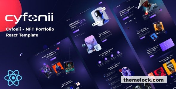 Download Cyfonii – NFT Portfolio React Template | Free Nulled Scripts