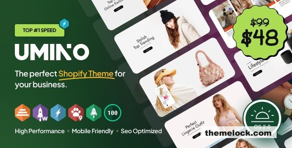Umino v1.0.2 - Multipurpose Shopify Themes OS 2.0 - RTL Support