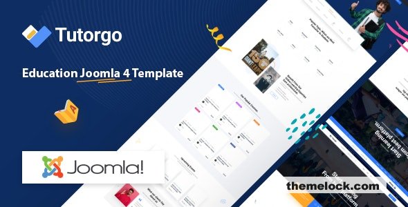 Tutorgo v1.0 – Education Training Joomla 4 Template