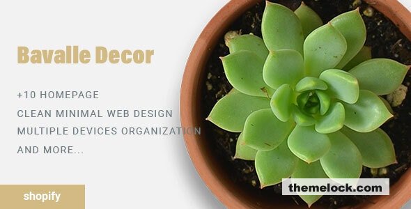 Bavalle - Decor Responsive Shopify Theme