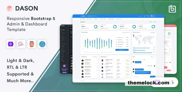 Dason v1.2.0 - Admin & Dashboard Template