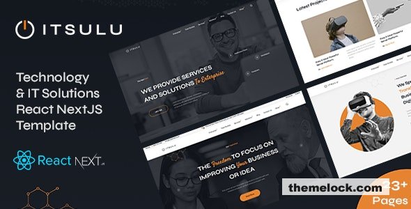 ITSulu - Technology & IT Solutions React NextJS Template
