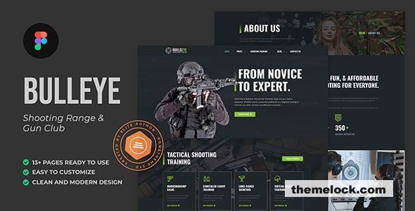 Download Bullseye – Shooting Range & Gun Club Figma Template | Free Nulled Scripts