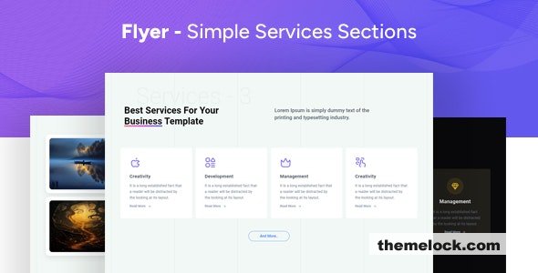 Flyer - Services Tailwindcss Template