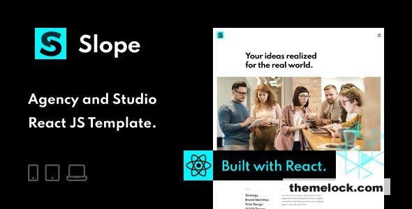 Download Slope – Responsive Agency & Studio React JS Template | Free Nulled Scripts