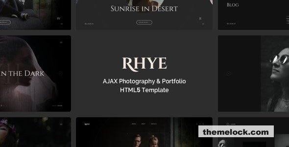 Rhye – AJAX Portfolio HTML5 Template