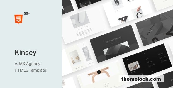 Kinsey – AJAX Agency HTML5 Template