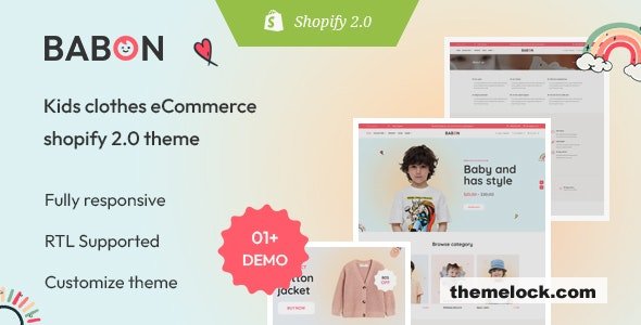 Babon - The Kids Fashion Responsive Shopify Theme
