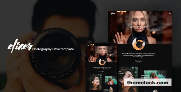 Elexer - Photography Portfolio Template