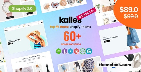 Kalles v4.3.7 - Clean, Versatile, Responsive Shopify Theme - RTL support