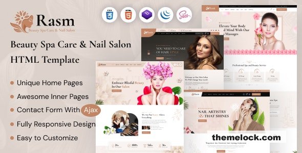 Rasm – Beauty Spa Care & Nail Salon HTML Template