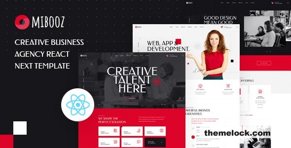 Mibooz - Creative Agency React Next Template