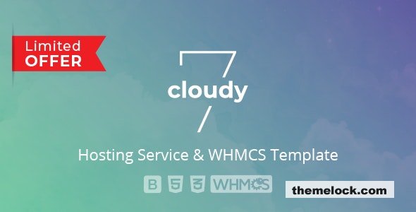 Cloudy 7 v2.1 - Hosting Service & WHMCS Template