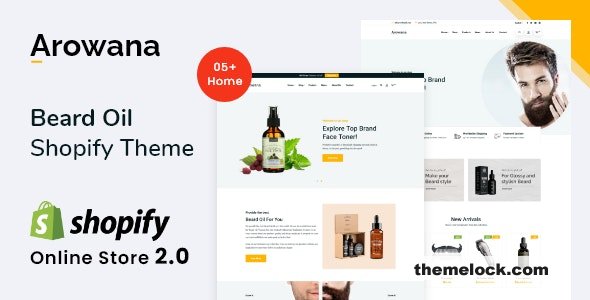 Arowana - Beard Oil Shopify Theme OS 2.0