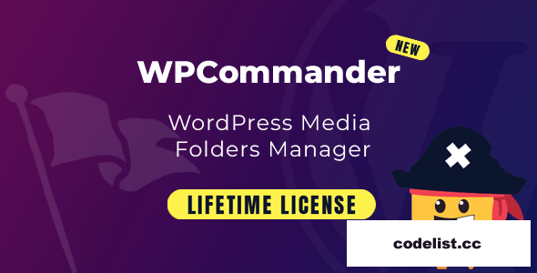 WPCommander v1.3.1 - WordPress Media Folder Manager