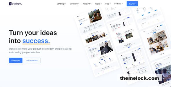 theFront v5.0.0 - Multipurpose Template + UI Kit