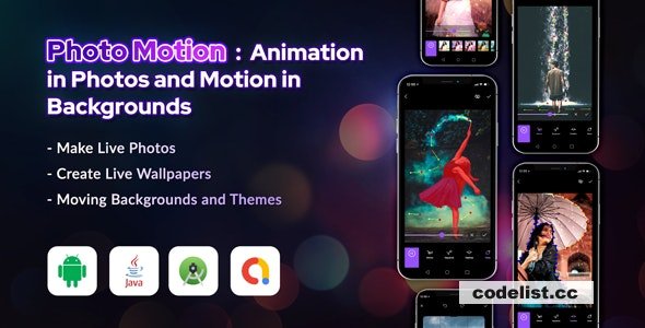 Photo Motion v1.3 - Animation in Photos and Motion in backgrounds