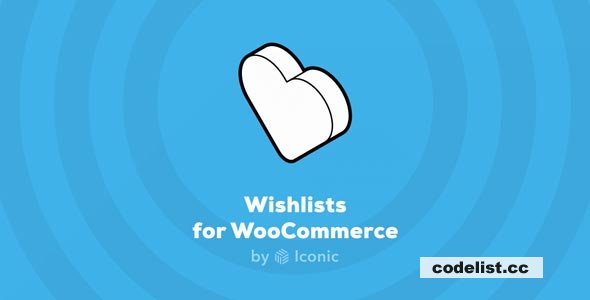 Iconic Wishlists for WooCommerce v1.7.0