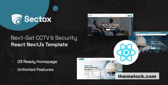 Download Sectox – CCTV & Security React Next js Template | Free Nulled Scripts