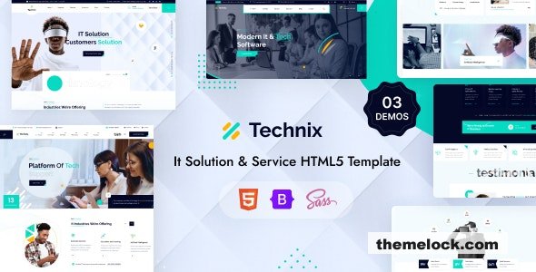 Technix - Technology & IT Solutions HTML Template