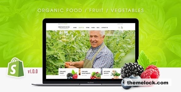 Fresh Food v1.0.1 – Organic Food/Fruit/Vegetables eCommerce Shopify Theme