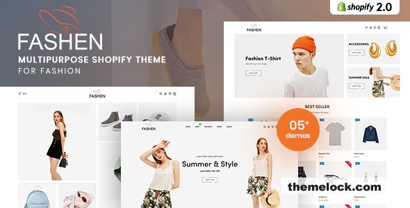 Fashen - Multipurpose Shopify Theme for Fashion