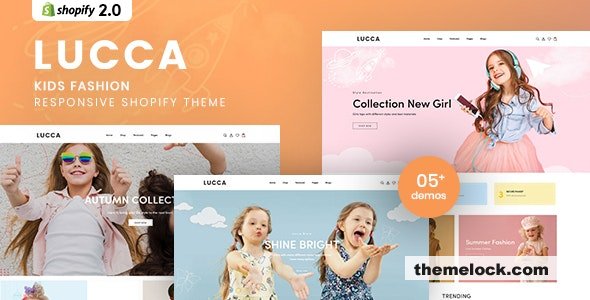 Lucca - Kids Fashion Responsive Shopify Theme